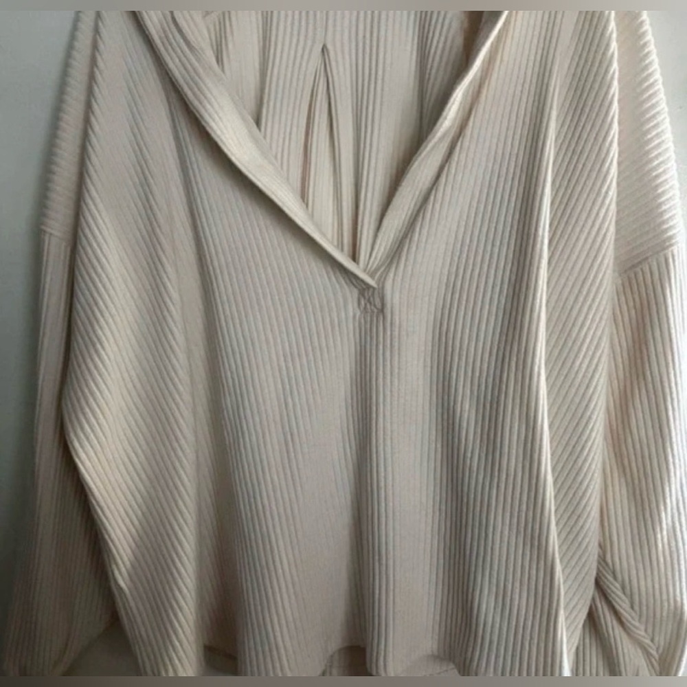 Joah Brown Deep V Plunge Pullover - Picture 8 of 9